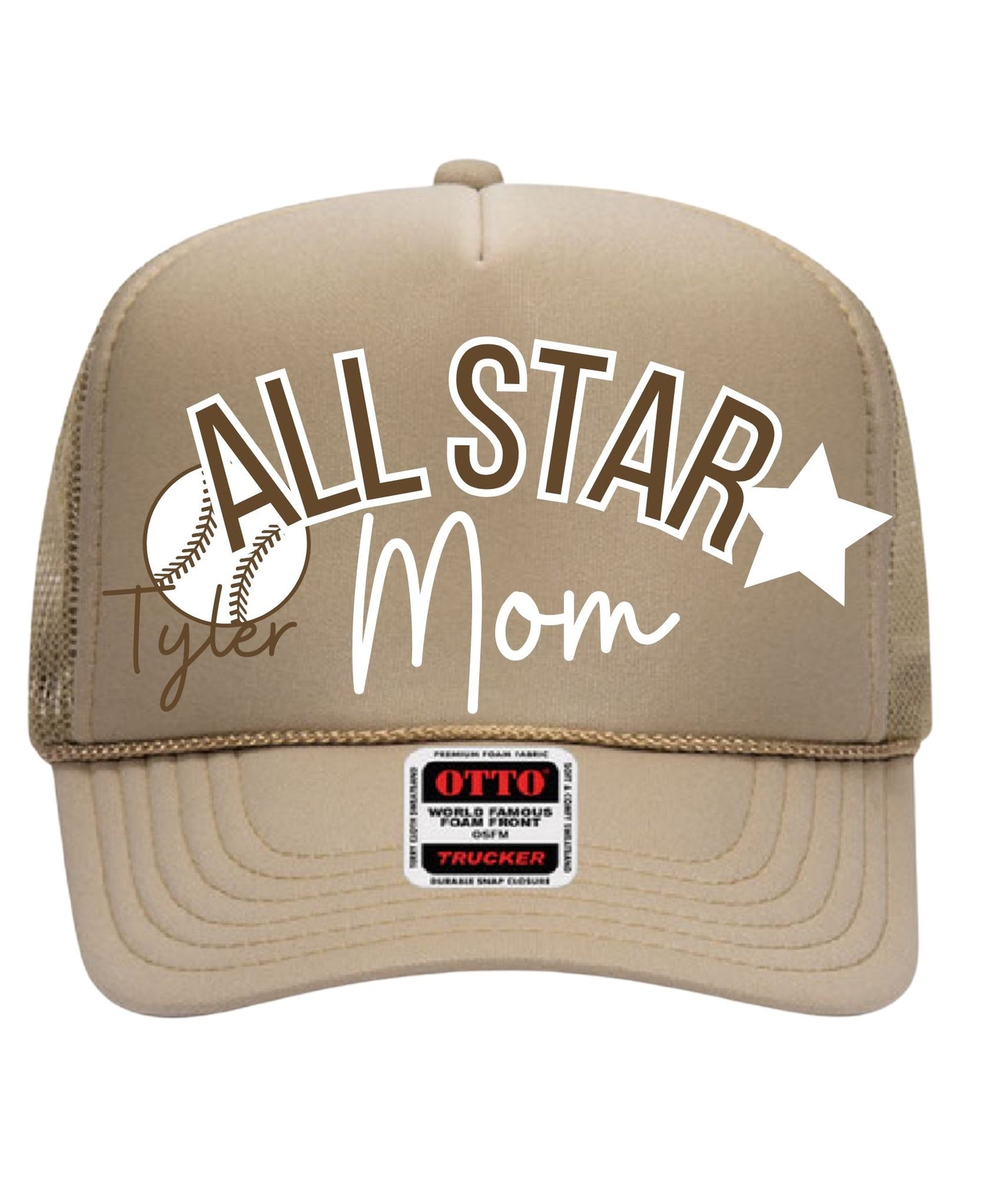 All Star "Mom" Trucker Hat