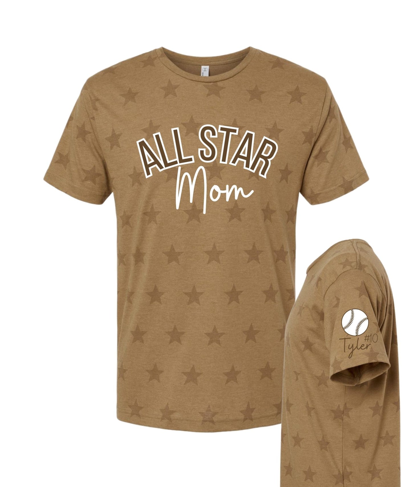All Star "Mom" Customized T-Shirt