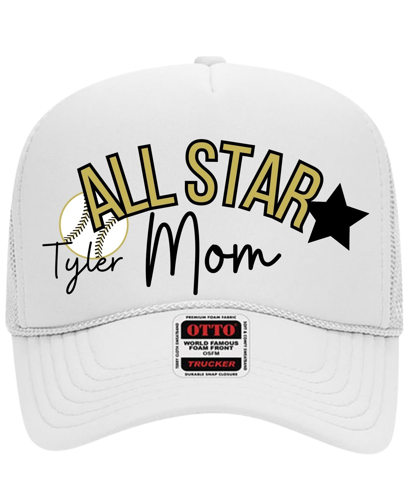 All Star "Mom" Trucker Hat