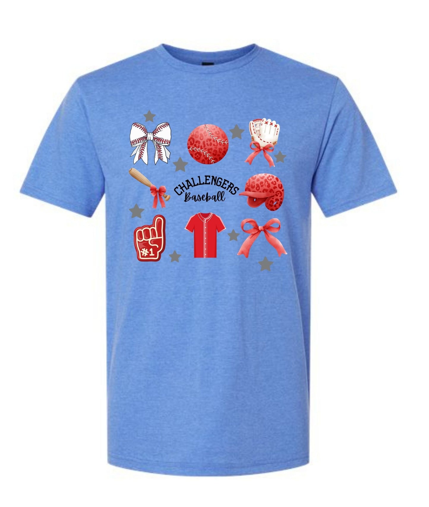 Challengers Baseball Coquette T-Shirt