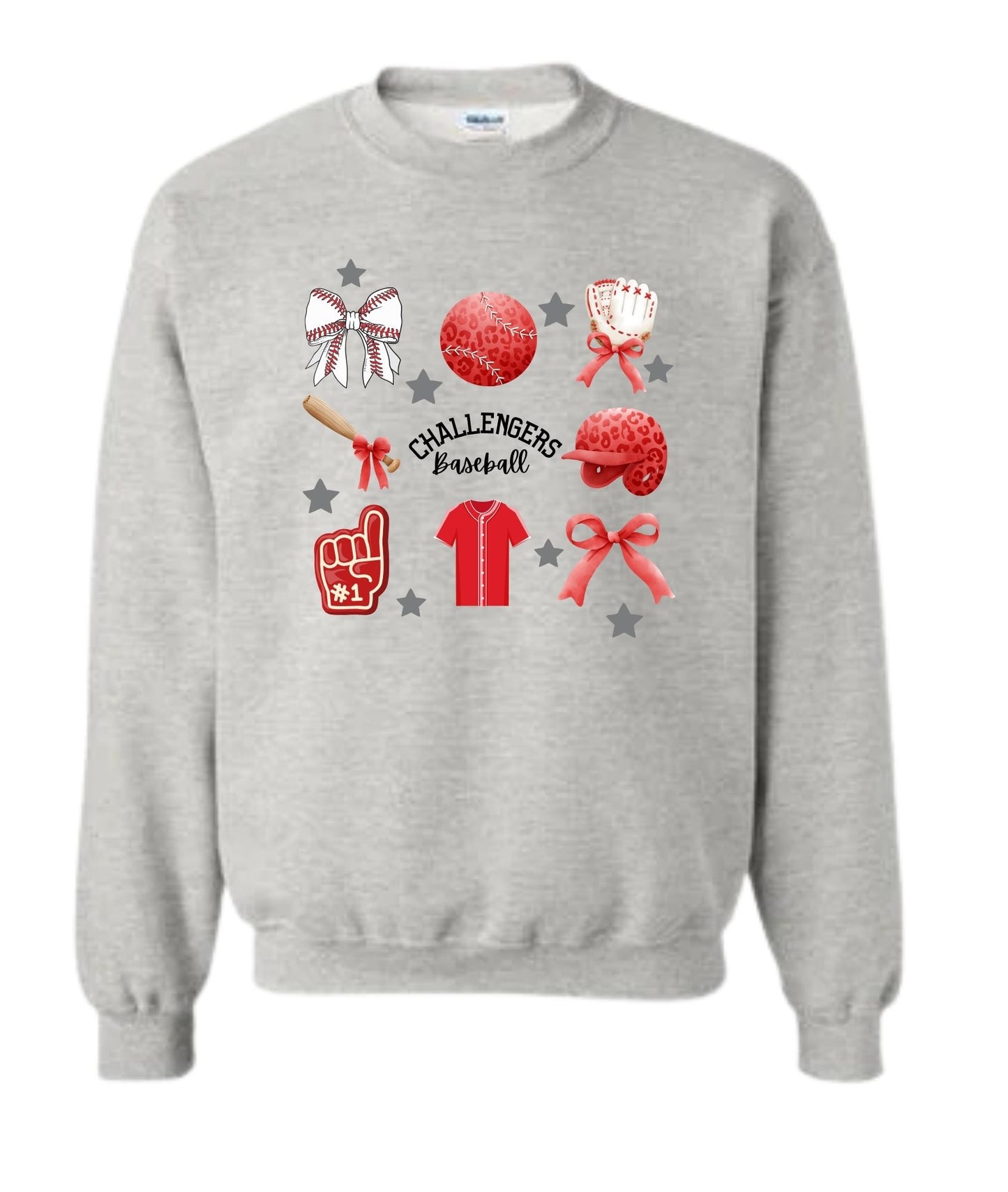 Challengers Baseball Coquette Sweatshirt