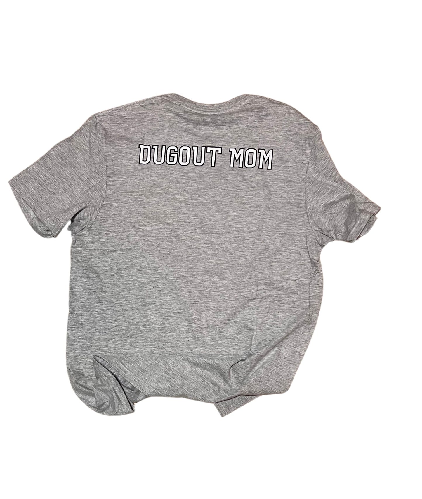 Custom Mascot Baseball/Softball Block Letters T-Shirt