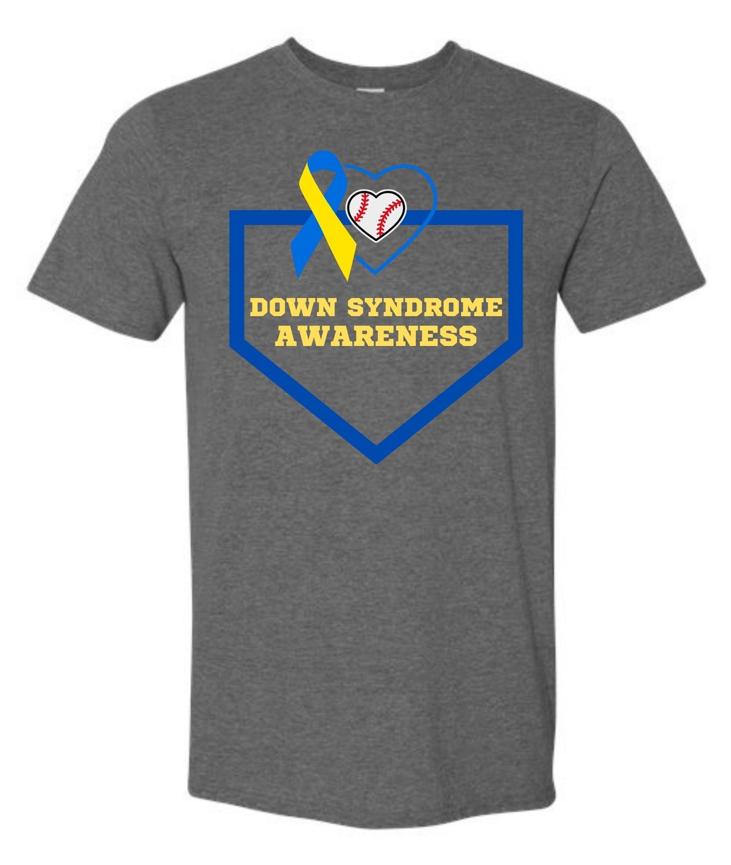Down Syndrome Awareness Baseball T-Shirt