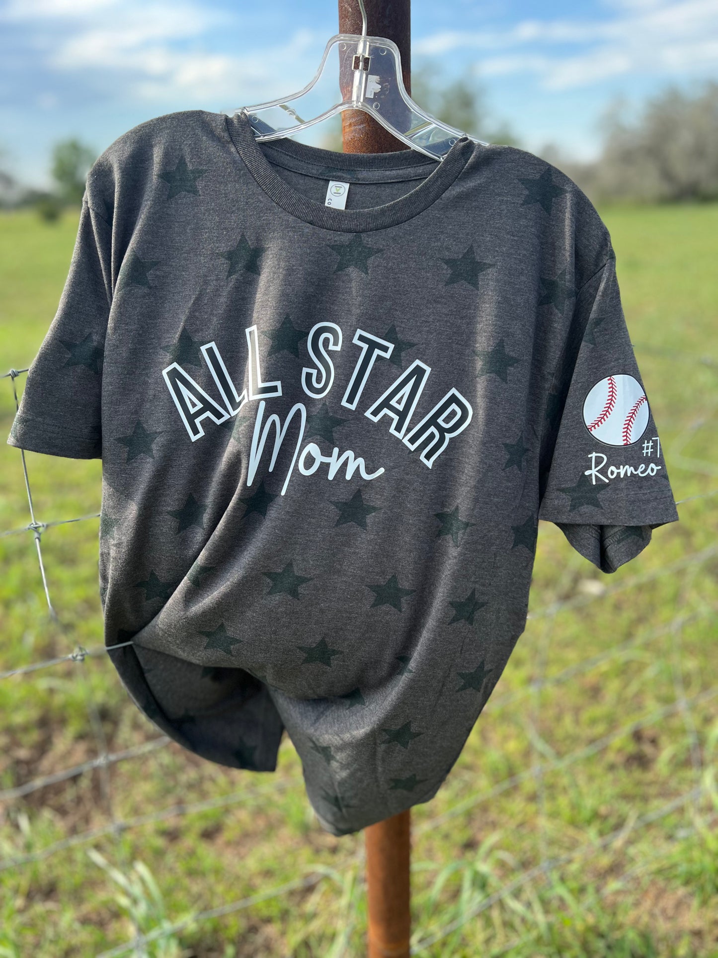 All Star "Mom" Customized T-Shirt