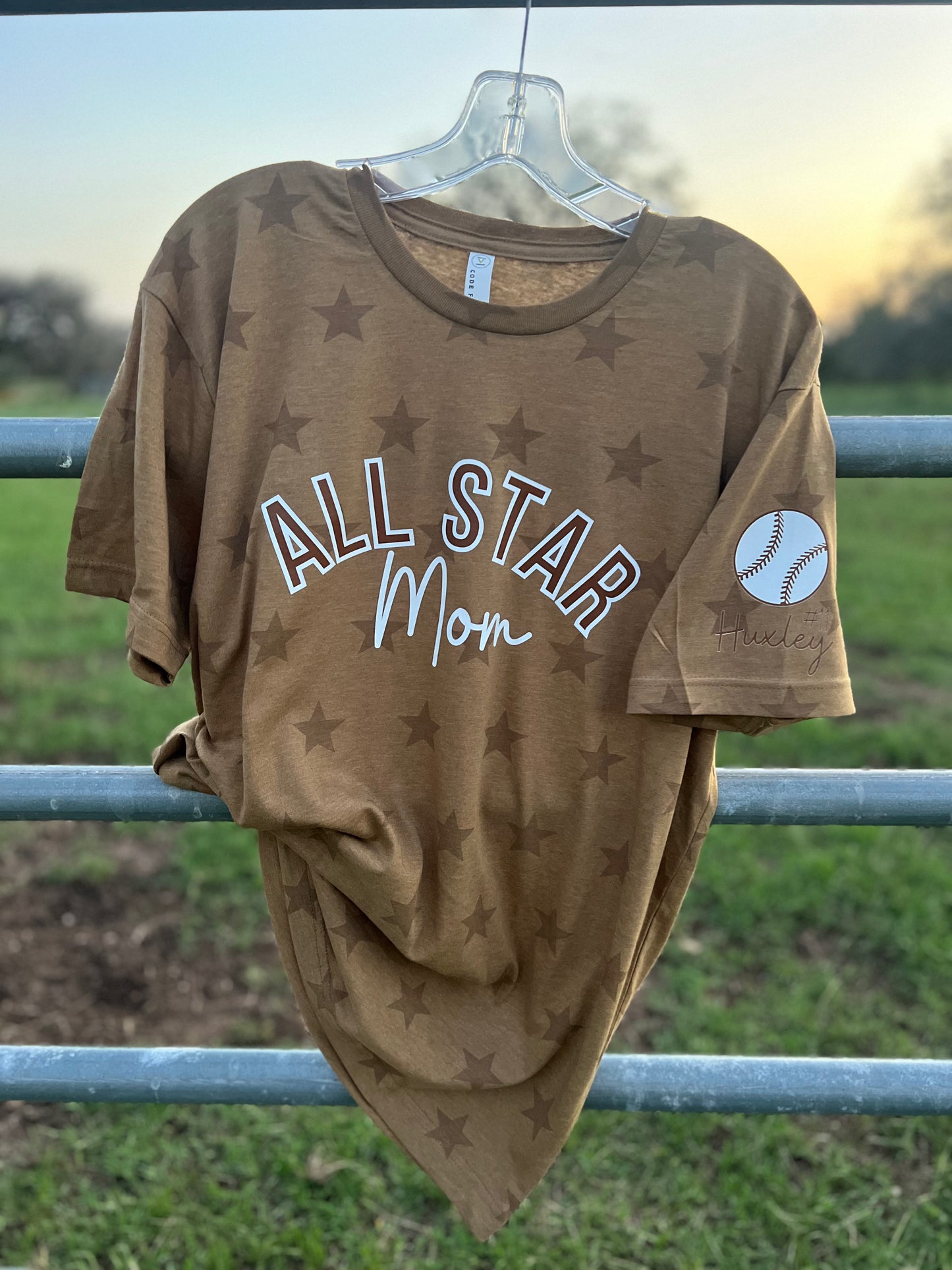All Star "Mom" Customized T-Shirt